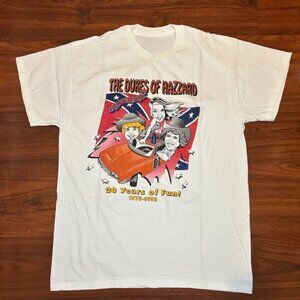 VTG 1998 Dukes Of Hazzard 20 Years Of Fun Anniversary T-Shirt Mens